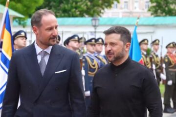 «В більшості питань маємо спільне бачення» — Володимир Зеленський та Кронпринц Норвегії про тиск на рф та інвестиції в ОПК