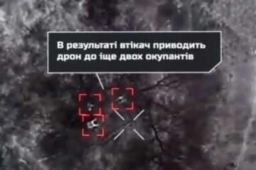 На живця — ворожий штурмовик так злякався дрона, що вивів його на схованку своїх