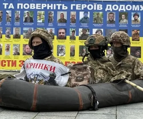 Акція «Кринки — катастрофа України»