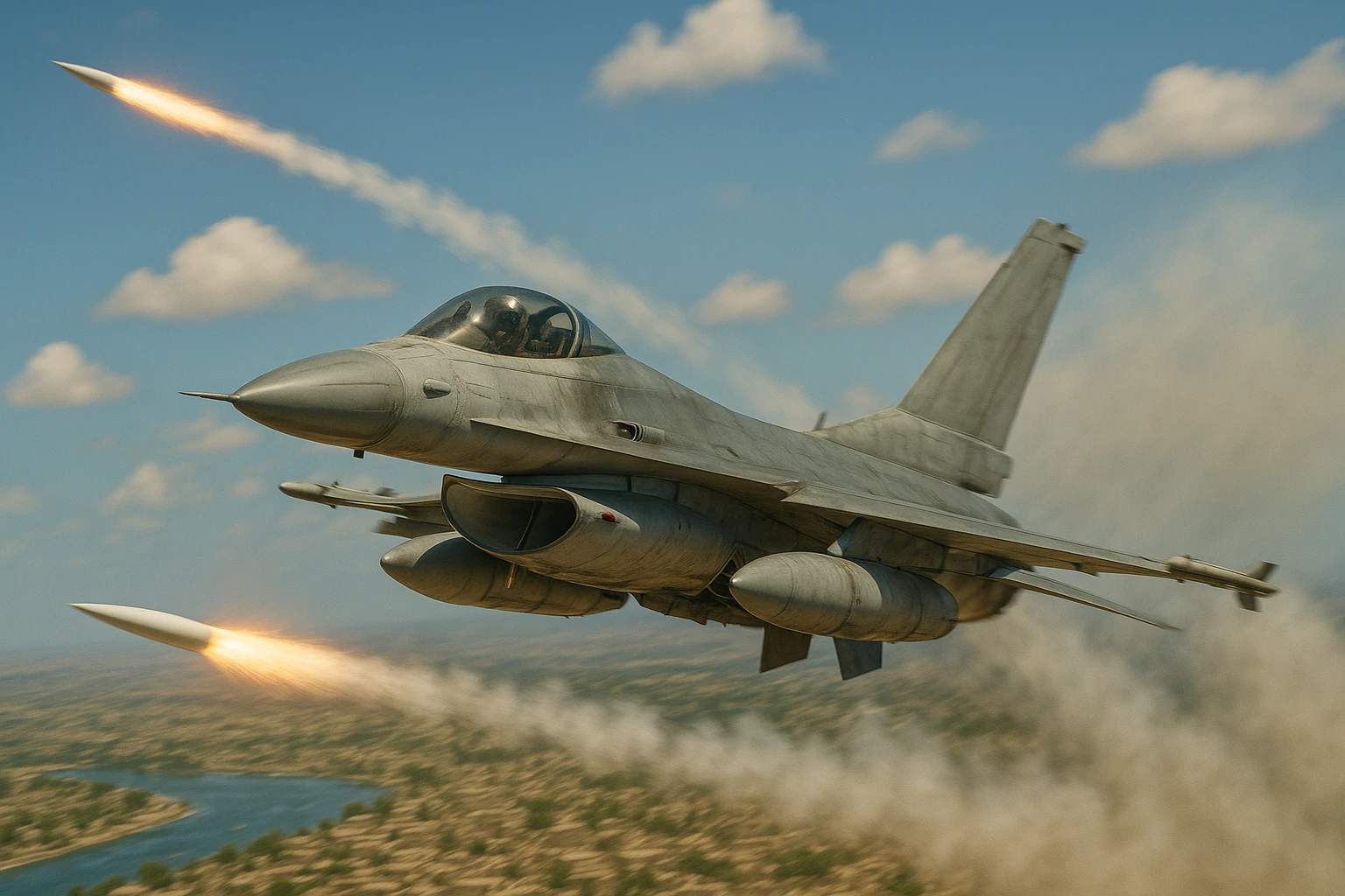 «Ухилянт» F-16 проти шести ракет: як «маневри останньої надії» скоригували протидію ППО