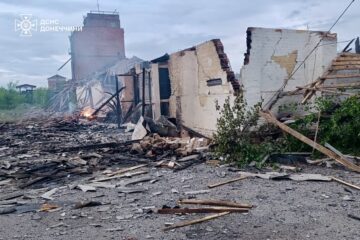 Окупанти атакували Слов’янськ шістьма БПЛА