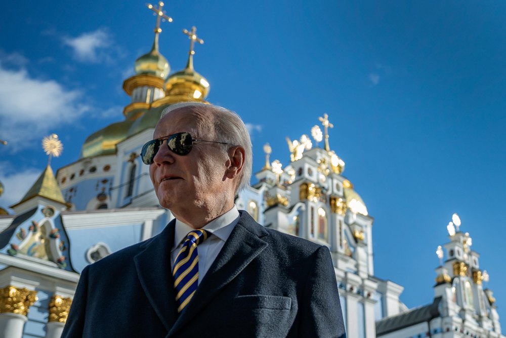 Президент США Джозеф Байден у Києві, 20 лютого 2023 року
