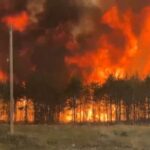 У канадській провінції Саскачеван через лісові пожежі евакуювали тисячі людей