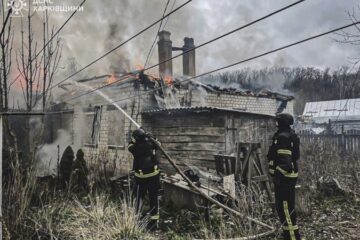 Росіяни вдарили по Куп’янську на Харківщині некерованими ракетами
