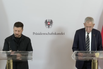 “Росія – однозначний агресор”: президент Австрії на зустрічі з Зеленським