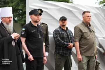Епіфаній та Буданов відкрили у Києві перший в державі Меморіал українським розвідникам