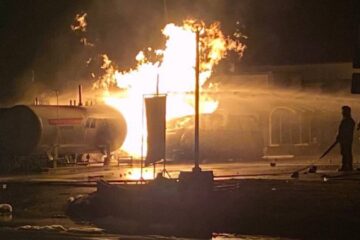 Росіяни атакували Кременчук дронами та ракетами
