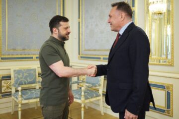 Посилення ППО та зміцнення бойової авіації: Зеленський зустрівся із міністром оборони Норвегії