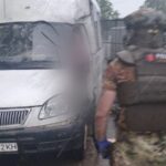Російський дрон атакував маршрутку у Костянтинівці