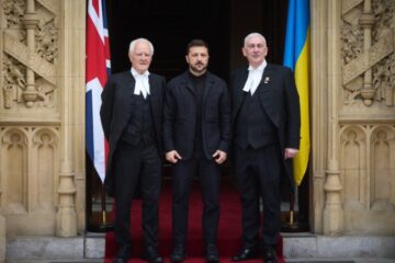 Зеленський у Британії зустрівся зі спікерами Палати громад та Палати лордів