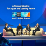 Умєров на форумі в Гаазі: “У майбутньому ми прагнемо бути в ЄС і НАТО, а поки будуємо сильну Україну з сильною армією”