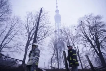 Київську телевежу, пошкоджену внаслідок обстрілу, відремонтують за понад 180 мільйонів гривень
