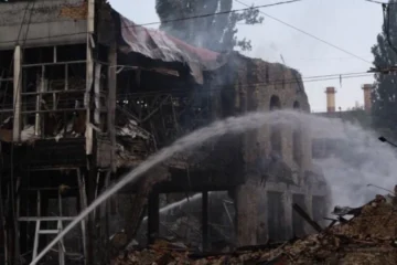Росіяни пошкодили завод «Більшовик» під час атаки в ніч на 6 червня