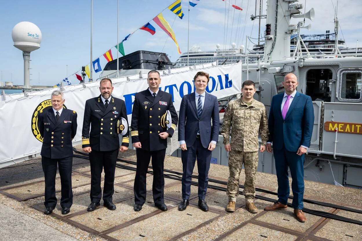 Бельгія та Нідерланди передали Україні протимінні кораблі 