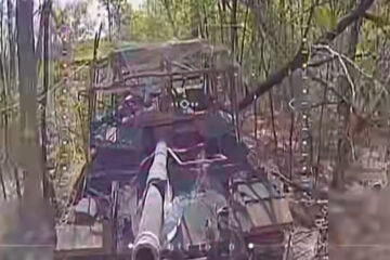 «Ні килим, ні „зеленка“ не допомогли»: нацгвардійці знищили два танки та міномет ворога