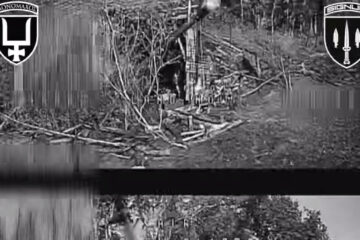 Влучання — прямо в ствол: на Лиманщині FPV-дрон знищив ворожу гармату в момент пострілу