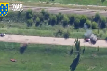 «Демілітаризація» позашляховиків: на Півдні дронами знищено два ворожі авто разом з екіпажами