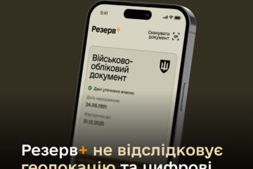 Міноборони спростувало фейки про збір даних застосунком «Резерв+»