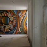 У Львові відновили мозаїку «Інформаційний простір» – для цього використали пів мільйонів шматків смальти
