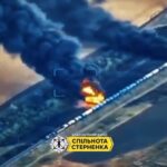 На Запоріжжі уражено потяг з паливом для окупантів