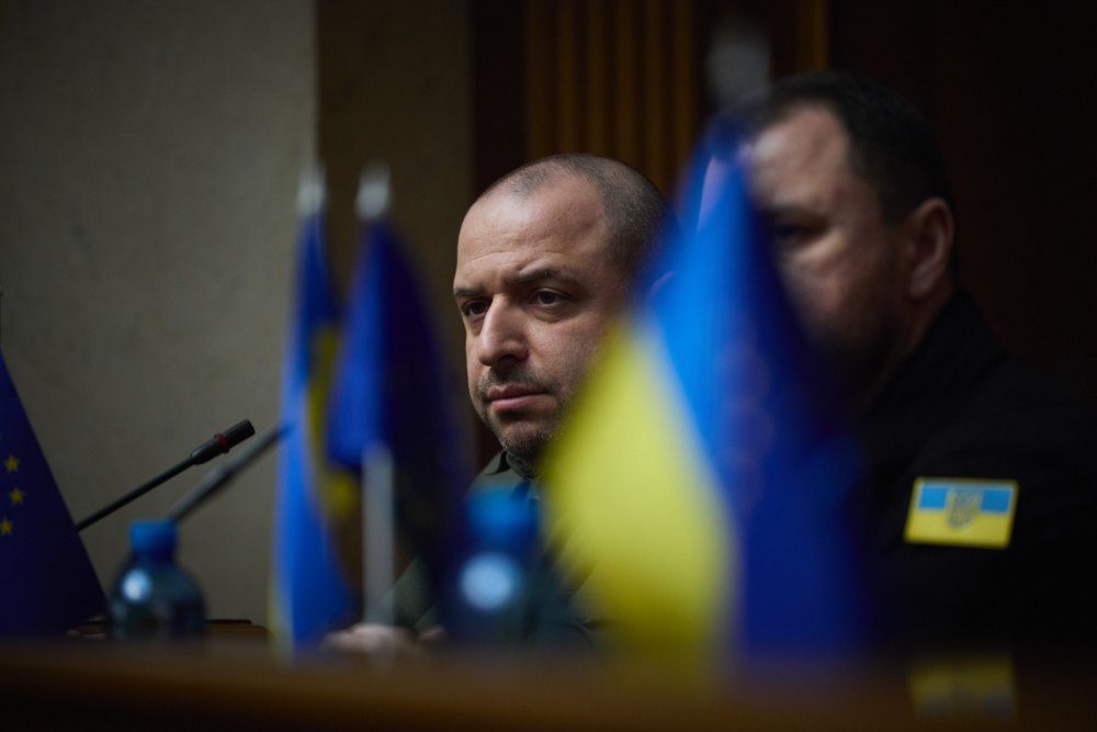 Міністр оборони Рустем Умєров у ВРУ.