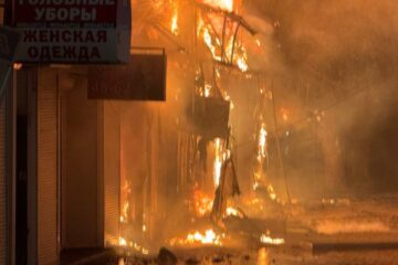 Ракети та дрони атакували тимчасово окуповані Донецьк і Луганськ