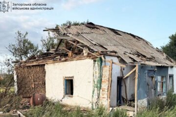 Через атаки ворога у Запорізькій області поранений чоловік