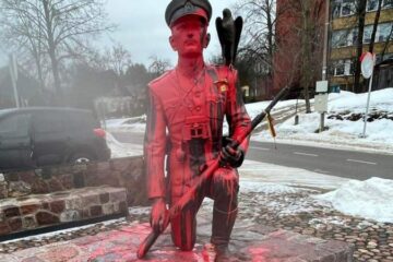 У Литві російські агенти знищили пам’ятник командиру литовських партизанів