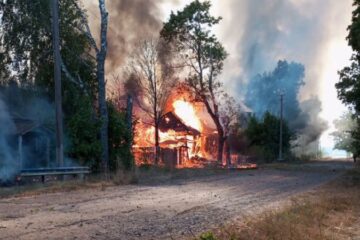Російські окупанти атакували село на Чернігівщині