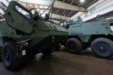 Міноборони: бронетранспортери Patria від Латвії посилять підрозділи Третього армійського корпусу