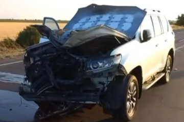 Російський дрон атакував автомобіль головного рабина Херсона