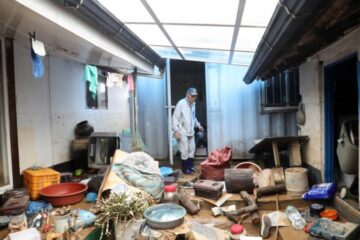 Через сильні дощі у Південній Кореї загинули щонайменше 9 людей