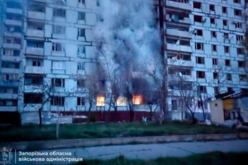 Росіяни атакували FPV-дроном цивільне авто у Степногірську на Запоріжжі