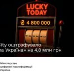 PlayCity оштрафувало телеграм-канал «Труха Україна» за незаконну рекламу азартних ігор
