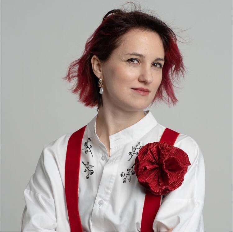 Мисткиня Карина Гаєва, ініціаторка проєкту "Знаки ідентичності"