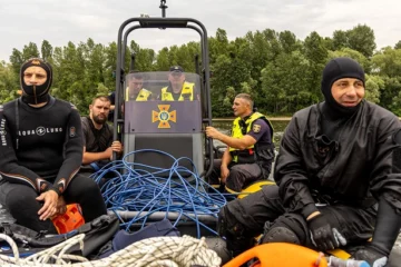 У Києві з’явився підрозділ саперів, які розміновують воду