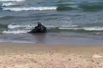 Військові моряки знищили морську міну на узбережжі Одещини
