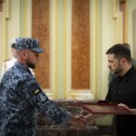Володимир Зеленський відзначив державними нагородами воїнів ВМС
