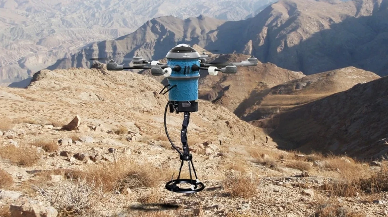 Безпілотна авіаційна платформа для розмінування Mine Kafon Drone (MKD). Фото: Mine Kafon