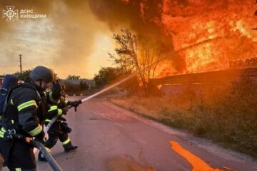 Київщина зазнала однієї з наймасованіших атак — в ОВА розповіли про наслідки