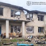 Ворог завдав близько 450 ударів по Запорізькій області, зруйновані будинки