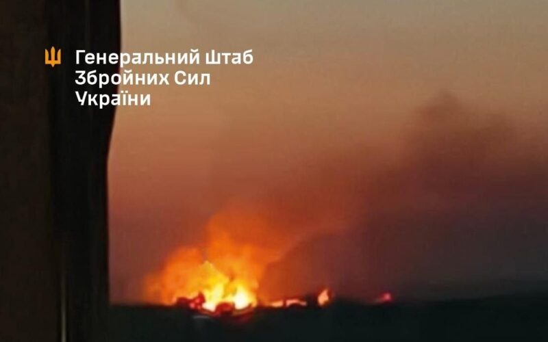 Сили оборони вдарили по аеродрому з російськими «сушками»