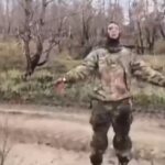Здався в полон і отримав «тушонку»: кадри захоплення окупанта від першої особи