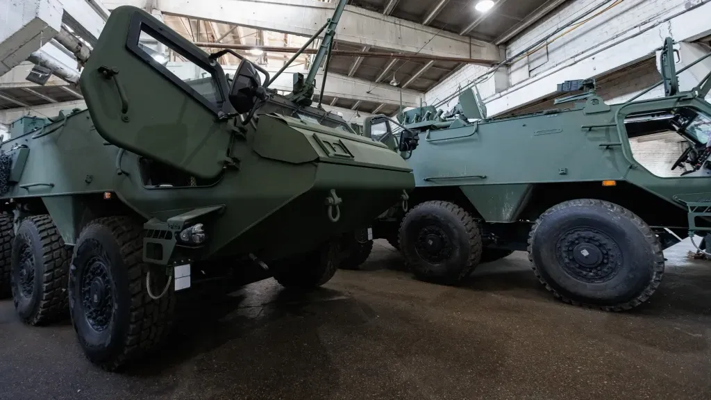 III армійський корпус ЗСУ отримав бронетранспортери Patria
