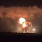 «Обожнюю це» — у соцмережах показали грандіозний вибух ворожого складу з боєприпасами у Харцизьку