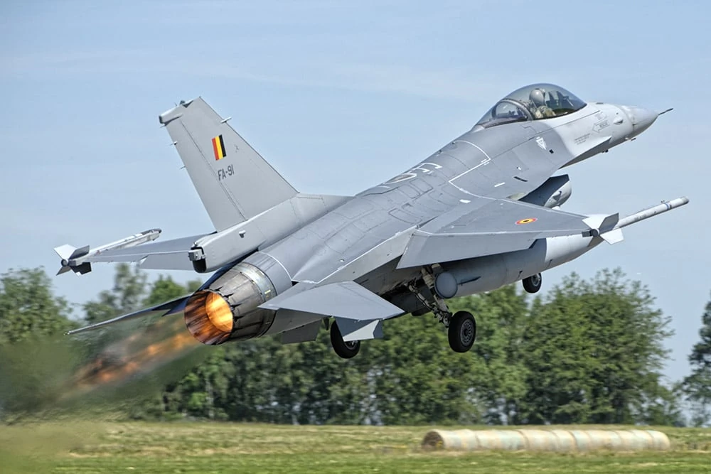 F-16 Повітряних сил Королівства Бельгія