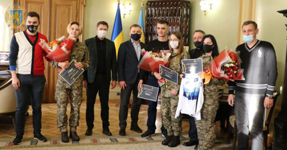 Голова Львівської ОДА нагородив армійських спортсменів
