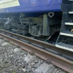 На Закарпатті зійшли з рейок три вагони пасажирського поїзда Укрзалізниці