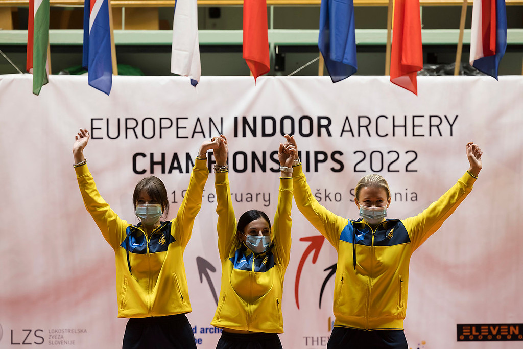 4 золоті та 1 бронзову нагороди вибороли на чемпіонаті Європи зі стрільби з лука львівські армійці