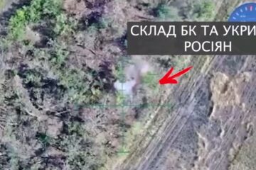 «Вибухало видовищно, горіло довго»: окупант намагався загасити ганчіркою палаючий склад з БК